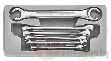 Набор разрезных ключей 8-19 мм 6 пр. Force 5066