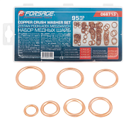 Набор медных шайб 95 шт Forsage F-068713