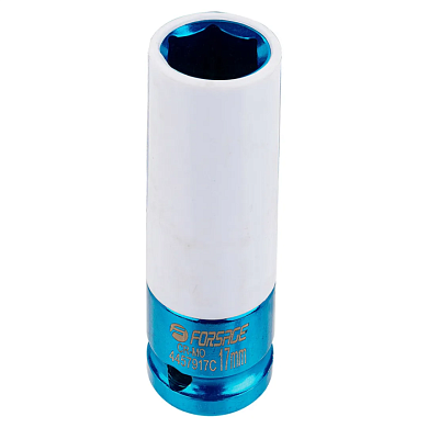 Головка ударная глубокая для литых дисков с защитным кожухом 17 мм 1/2'' Forsage F-4457917C