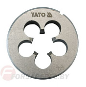 Плашка для нарезания резьбы HSS M2 Yato