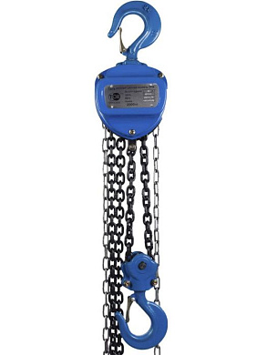 Таль ручная шестеренная ТРШ C 2 т, высота подъема 12 м BASE TOR 1050802