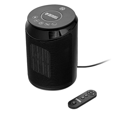 Тепловентилятор керамический DTFC-2000X, 2 кВт, wi-fi, пульт, динамик, вращение, 3 реж. Denzel 96426