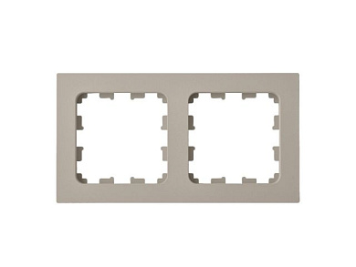 Рамка 2-местная песочная Astrum, BYLECTRICA