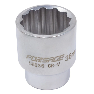 Головка 36 мм 12-гр 3/4'' Forsage F-56936