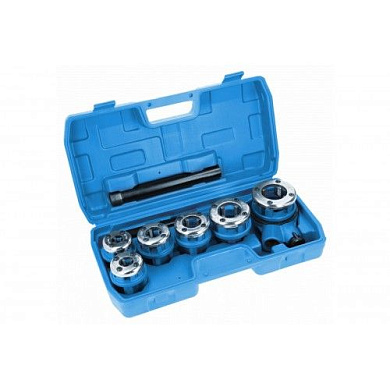 Набор клуппов трубных 1/4" - 5/4",7 пр Hoegert HT1P635