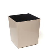 Кашпо для цветов со вставкой "РЕО", р-р 240×240×260 мм, 12,5 л, светло-серый Гарденпласт 00235