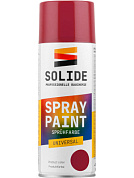 Краска-эмаль аэроз. универсальная тёмно-красный 400 мл SOLIDE SL-27533-1