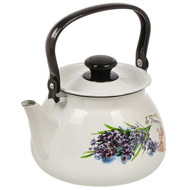 Чайник эма сферич. с мет.ручкой 3,5 (беый) Керченский металлургический завод 42104-132/6-У4БлАромат