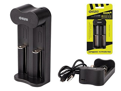 Зарядное устройство для Li-ion аккумуляторов L-71 USB ФАZА 5032385