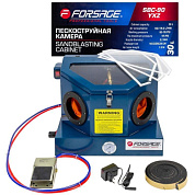 Пескоструйная камера 990 л, 708-820 л/мин, 6-8бар, сопло 5,6 мм, цилиндр 16 мм Forsage F-SBC-990 YXZ