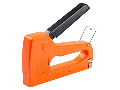 Пистолет скобозабивной пластм. 4-10мм STARTUL STANDART ST4500