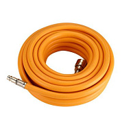 Шланг резиновый 8х13 мм 10 м, с фитингами рапид DKAH13 DEKO 018-0922