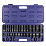 Набор ударных головок 10-32 мм 35 пр, 1/2'' 6-гр YATAFORCE YF-4353-5K