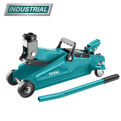 Домкрат гидравлический подкатной 2 т. 140-340 мм TOTAL THT10821