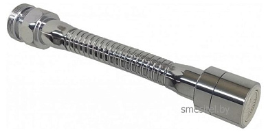 Аэратор универсальный с гибким удлинителем 130 мм, 2 режима потока воды Ledeme LH602-1