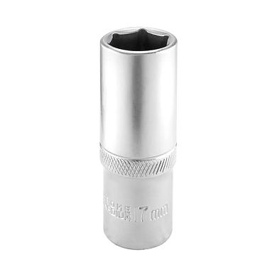 Головка глубокая 17 мм 6-гр 3/8'' RockForce RF LIGHT-5356317