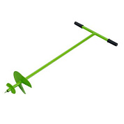 Бур садовый шнековый, 1085 мм, диаметр 200 мм, Россия Сибртех 64503