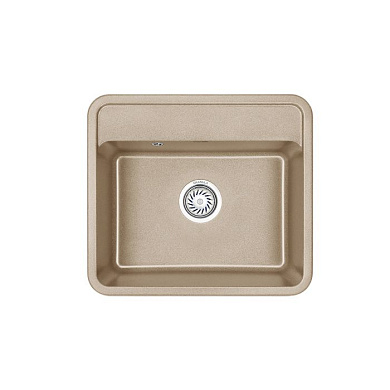 Мойка кварцевая, прямоугольная, ST-5601, 560*500мм, беж, Granula 106500