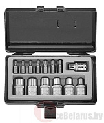 Набор головок E10-E20 14 пр. 1/2'' Force 4157