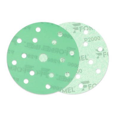 Круг шлифовальный FILM Plus на пленочной основе, 150 мм, 15 отв., P2000 FORMEL 22761122000