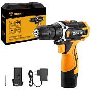 Дрель-шуруповерт аккумуляторная DKCD12V 083-1006 DEKO 083-1006