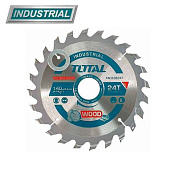 Диск пильный 140x25,4 мм 24 зуба по дереву TOTAL TAC232241