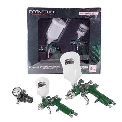 Набор покрасочный R8826 3 пр. RockForce RF-R8826 (H-2000, H-827-2V)