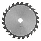 Пильный диск по дереву ф160 х 20 мм, 24 зубьев Denzel 733047