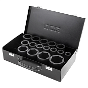 Набор ударных глубоких головок 17-50 мм 3/4'' 16 пр 6-гр JCB JCB-6162-5MPB