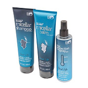 Набор косметики, шампунь-объем KERATRIX+MUCIN 280 мл, Бальзам-объем Keratrix+MUCIN 280 мл, HYDRO THERAPY, спрей-объем Термозащита 250 мл Bio World BW-5