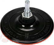 Насадка резиновая шлифовальная 125 мм М14 с липучкой + адаптер Vorel 08501