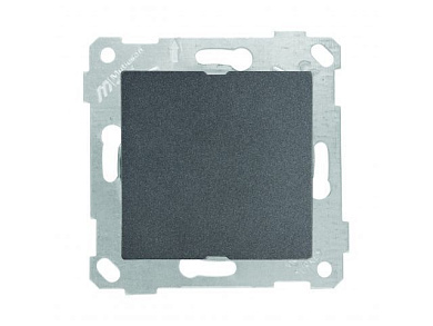 Заглушка, скрытая, без рамки, дымчатая, RITA, Mutlusan 22001210295