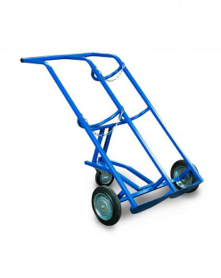 Тележка для баллонов пропан + кислород 
 ТГК-П, 2 баллона (250 резина + 160 поворотное) TOR 1012421