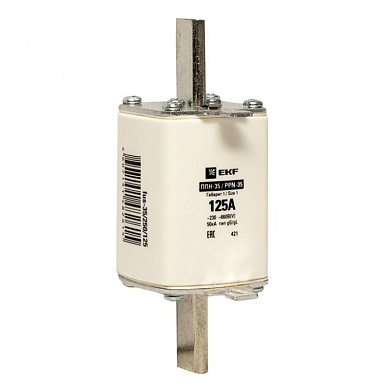 Плавкая вставка ППН-35 250/125А габарит 1 EKF fus-35/250/125