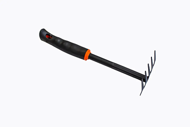 Грабли мини с пластиковой рукояткой 5-зуб., L300 мм WMC TOOLS WMC-TG2103024-D