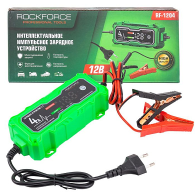 Устройство зарядное импульсное для АКБ RockForce RF-1204