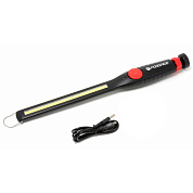 Лампа светодиодная аккумуляторная на магнитном шарнире с регулятором яркости Forsage F-01401