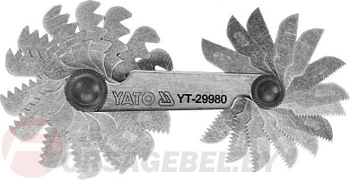 Резьбомер метрический Yato YT-29980