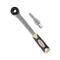 Трещотка с внутренним квадратом 1/2'' и ключом ступенчатым для американок, RockForce RF-4031