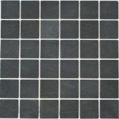 Мозаика Pietrine Nero Lava MAT, 48х48х6 мм, MOSAICSTORY 30074