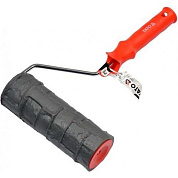 Валик структурный декоративный полиуретановый с ручкой 200х70 мм, настенная плитка Yato YT-51963