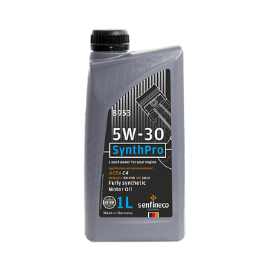 Масло моторное Special R 5W-30 C4, бут.1 л. Senfineco 8953
