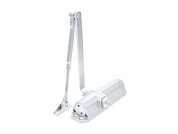 Доводчик дверной гидравлический NOTEDO DC-080, 60- 120кг серебро УЗК 490