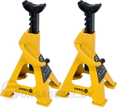 Подставка ремонтная для автомобиля 2 т. 265-415 мм 2 шт. Vorel 80307