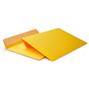 Конверт "Курт", С6, 1 шт, желтый