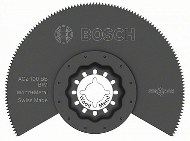 Сегментированное пильное полотно ACZ 100 BB Wood and Metal BOSCH (2608661633)
