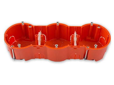 Коробка установочная (подрозетник) КЕ-505 исп.1 (Для гипсокартона.207х66х47,4 мм) Bylectrica КЕ-505 исп.1