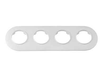 Рамка 4-местная белая, Прованс, Bylectrica ЮЛИГ.735212.503