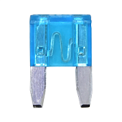 Предохранитель автомобильный MINI-10,8X16,5MM, бирюзовый, 15 А WÜRTH 520830015