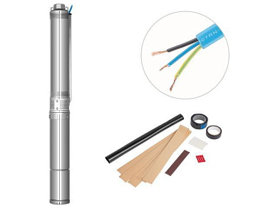 Насос скважинный центробежный AGELESS-3-2100/23-2/8-A, 180 Вт, 2,7 м3/ч, 34м, 3" / 7,62 см A&P AP01A01